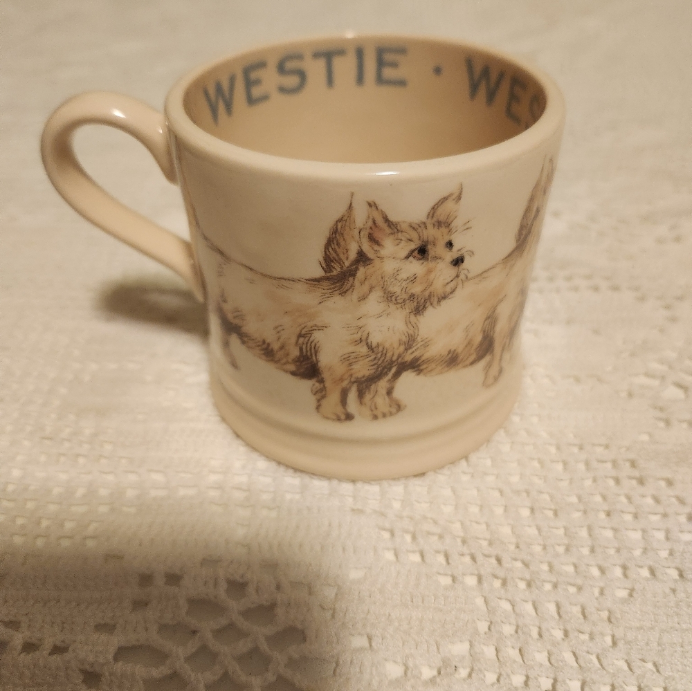 Westie Dog RARE Bridgewater Cup Made In England